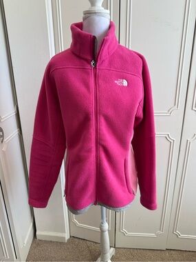 The North Face Pink Polartec Recycled Fleece